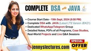 Big Announcement | Data Structures and Algorithm with JAVA (JDK21) - Extreme Beginner to Advanced