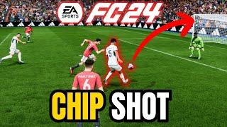 How to Chip Shot in FC 24 - Lob Shots in EA Sports FC 24 #fc24