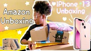 Vlog: AMAZON + IPHONE 13  *unboxing* | Alawnah Alise