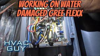 Repairing Water Damage As I Find It! #hvacguy #hvaclife #hvactrainingvideos