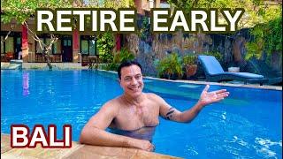 How I Make More Money Retired Than Working.  Bali Indonesia Travel. Expat living overseas retired