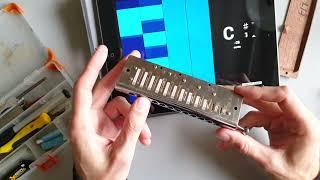 How I tune my chromatic harmonicas