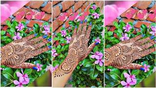 New simple mehandi design back hand | Easy mehndi designs for hands | Mehndi | Mehndi design