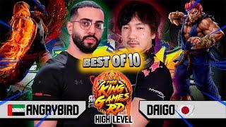  SF6 | best of 10 DAIGO (Akuma) vs. ANGRYBIRD (ken) | Insane High-Level Match | Street Fighter 6 