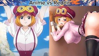 Anime vs RedditOne Piece GirlThe Rock Reaction MemeMizohent93