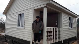 Отзыв о строительстве бани 6х6 компанией "Зимний Лес"