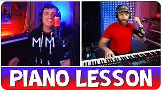 I Gave a Spontaneous Piano Lesson on OmeTV!