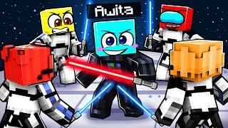 Cazadores VS Awita STAR WARS en Minecraft!