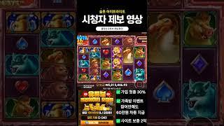 [슬롯][slot][슬롯머신] MOMMOTH GOLD슬롯게임! BIG WIN 시청자 제보 영상!
