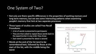 Lecture 5.1 - Acquisition, Storage, Retrieval and the Route