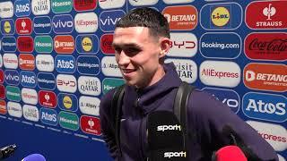 POST-MATCH INTERVIEW: Phil Foden: England 2-1 Netherlands: Euro 2024