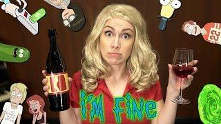 Rick & Morty Song | I’M FINE | Beth In Real Life (Whitney Avalon & Brendan Milburn)