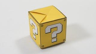 Origami Question Mark Box