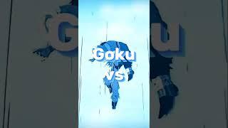 Goku Vs Vegeta #goku #vegeta #anime #shorts #vs #dragonball