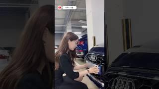 고객님의 소중한 첫 차🩵 아우디 A4 출고 준비 #shorts #아우디세율
