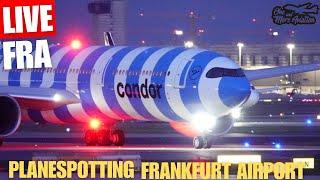 Live Late Night Planespotting Frankfurt Airport 07 Betrieb  | AeroLogic bleibt am Boden️