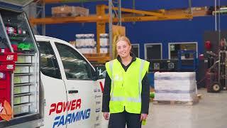 Sophia Dean chats about building a career in Ag at Power Farming Canterbury.