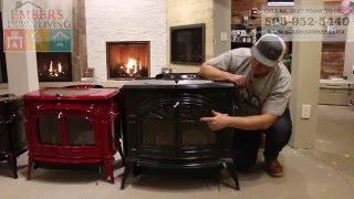 Defiant Large Cast Iron Vermont Castings Wood Stove