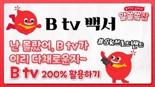 [B tv백서] OCEAN부터 B tv ZEM 키즈, 채널S까지.. B tv 200% 활용하기