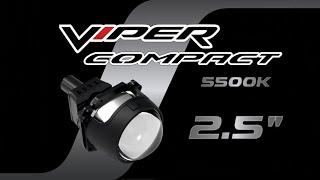 Компактные и яркие би-лед линзы VIPER COMPACT 2,5’