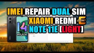 Repair IMEI Dual SIM 14 MIUI - Xiaomi Redmi Note 11E [light] By : E-GSM TOOL