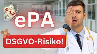 Datenschutz-GEFAHR: Elektronische Patientenakte - Was Ärzte und Apotheker nun wissen müssen!