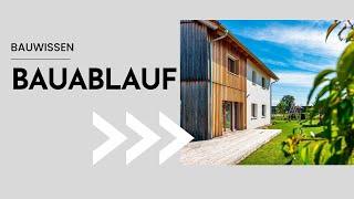 Bauablauf beim Holzbau - Bauwissen