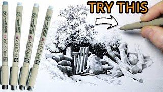 Improve Your Ink Drawing - Try These Techniques