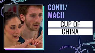 Conti / Macii (ITA) | Pairs Short Program | Cup of China 2024 | #gpfigure