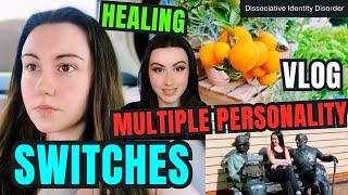 Life with MULTIPLE PERSONALITIES - VLOG! | Switching, Dissociative Identity Disorder & Healing