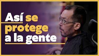 Levantamos un nuevo escudo social para proteger a la gente | Pablo Echenique