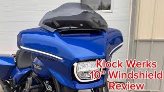 Klock Werks 10” Windshield Review for 2024 Harley Street Glide