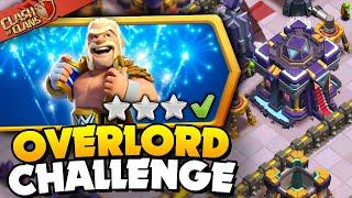 Easily 3 Star OverlordRHODES’ Challenge (Clash of Clans)