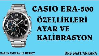 CASIO ERA-500 AYAR VE KALİBRASYON