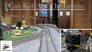 Cab Ride On The Layout!