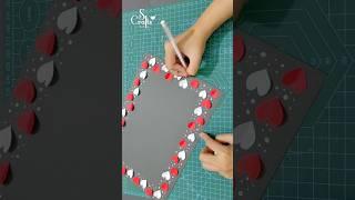 Scrapbook making ideas | handmade Scrapbook for birthday tutorial| S Crafts #scrapbooking #shorts