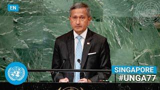  Singapore - Foreign Minister Addresses United Nations General Debate (English) | #UNGA