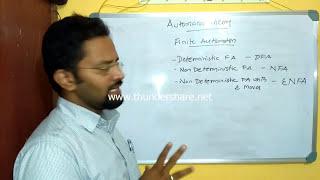 Finite Automata and its types | Automata Theory | Session 6 | Mithun BN