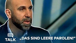 AHMAD MANSOUR: "Das sind leere Parolen!" - Diesen Vorwurf kontert Dirk Wiese I WELT TALK