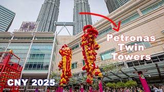 Acrobatic Lion Dance | Khuan Loke 群乐 | KLCC | CNY 2025