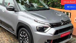 2024 Citroen Basalt All Colours_Basalt launched in India_Full Specs _All details etc...