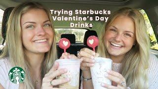 Trying Starbucks Valentines Drinks - Secret Menu Items