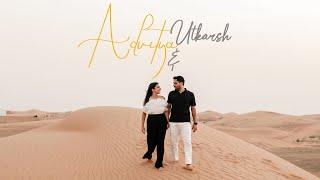 4k Dubai pre wedding | ADVITYA X UTKARSH  | JUST CLICK PHOTOGRAPHY | 2024