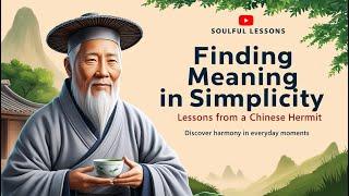 Wisdom in simplicity: how to find meaning in everyday things.