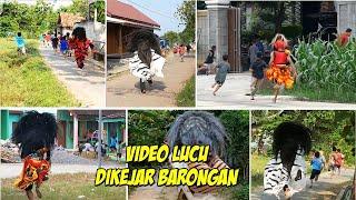 KUMPULAN VIDEO BARONGAN NGAMUK NGEJAR ORANG | Lucu Bikin Ngakak