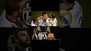 Juventus x Madrid & Barça ️ #football #championsleague