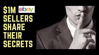 eBay shares 4 secrets w/ $1M Big Sellers (THIS WILL PISS YOU OFF)