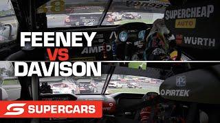 ONBOARD: Can Feeney resist Davison's charge? - Beaurepaires Sydney SuperNight | Supercars 2022