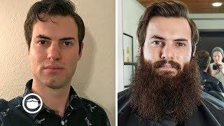 One Year Beard Growth Time-Lapse