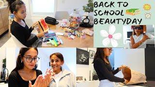 ESRTER SCHULTAG BACK TO SCHOOL | BEAUTYTAG SHOPPING NÄGEL ULIKE HAARENTFERNUNG